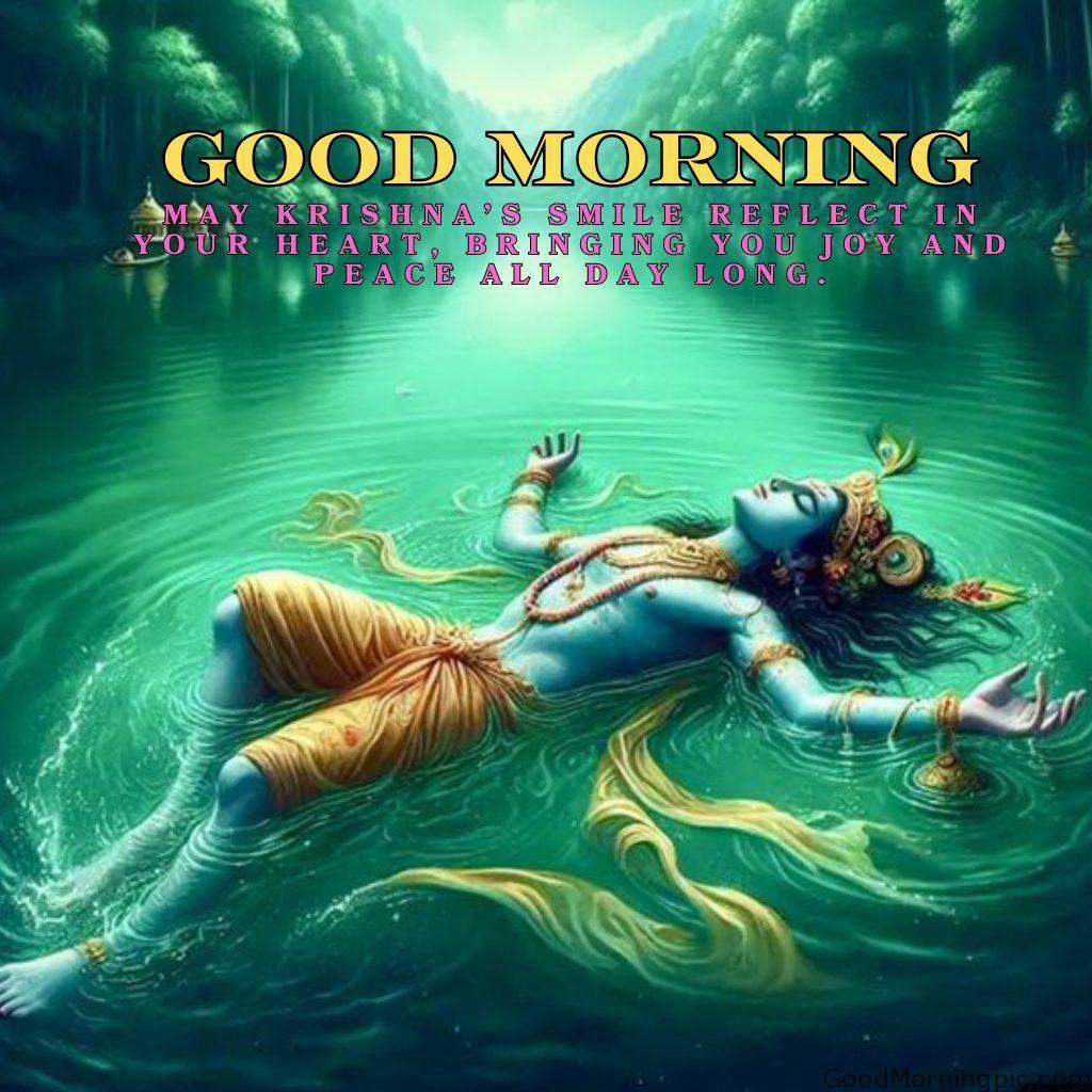 124+ Krishna Good Morning Images to Download and Share Daily 110 Divine Good Morning Quotes with Krishna 7 Krishna Good Morning Images