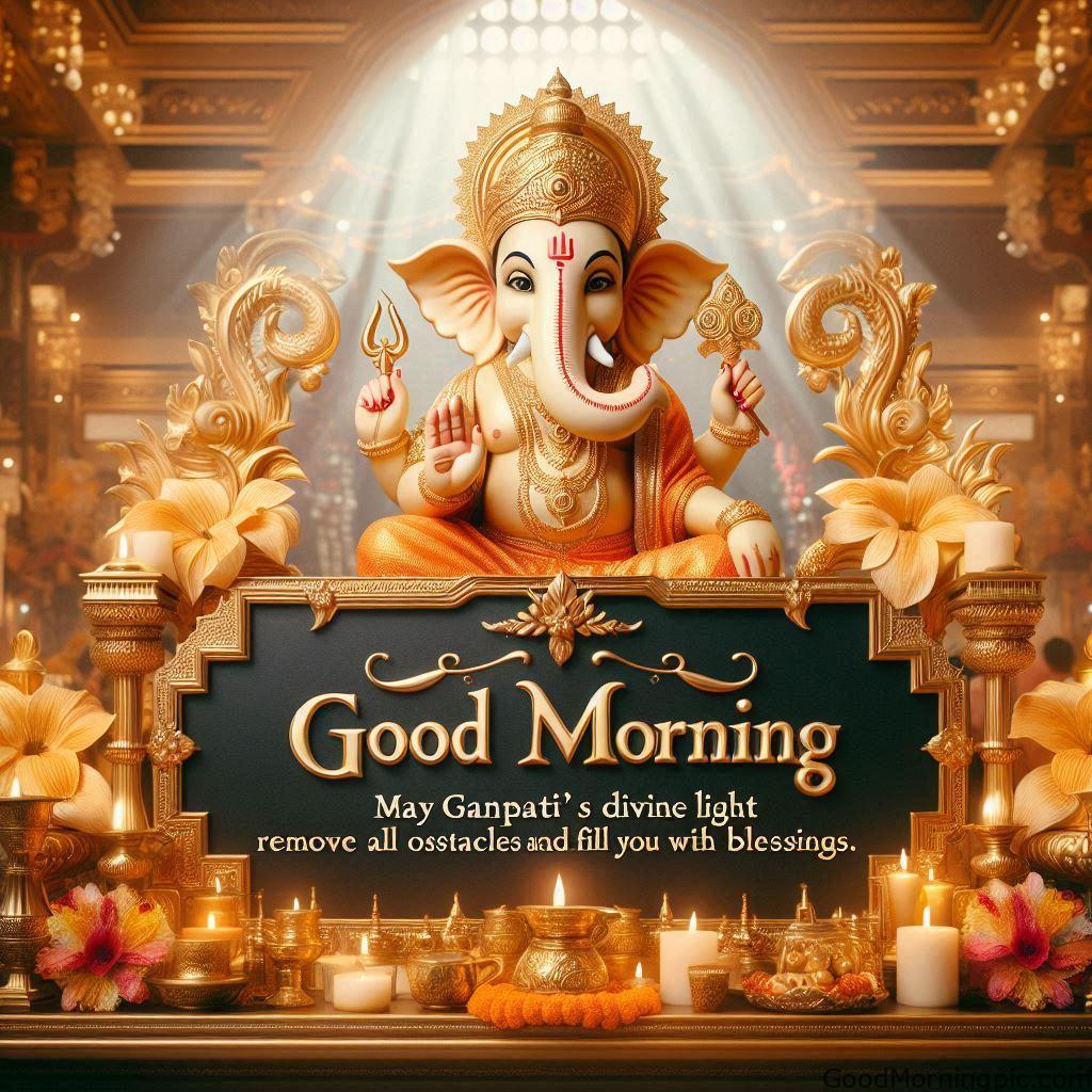 Ganpati Good Morning Wishes