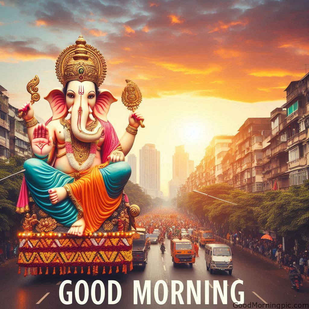 Good Morning Ganesh Chaturthi Images