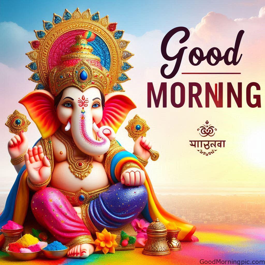Good Morning Ganesh Chaturthi Images