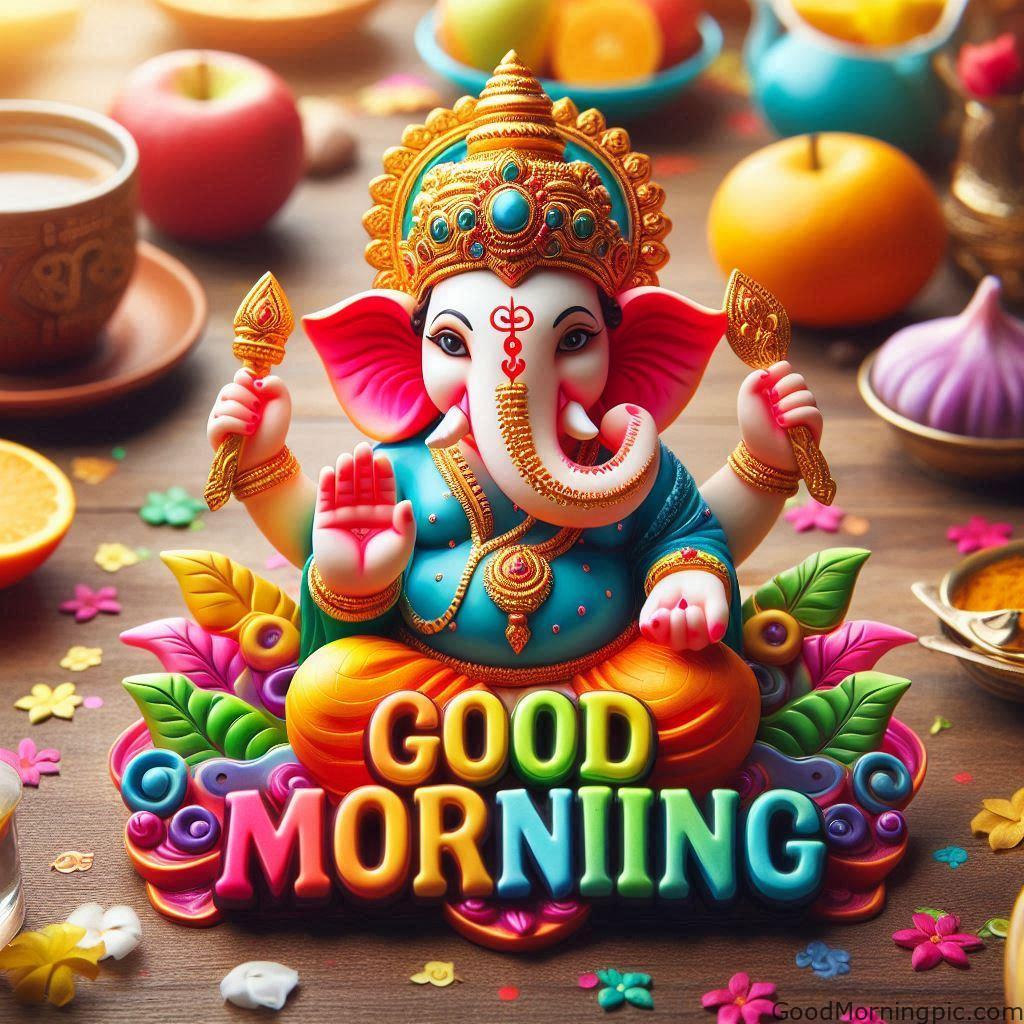 Good Morning Ganesh Chaturthi Images