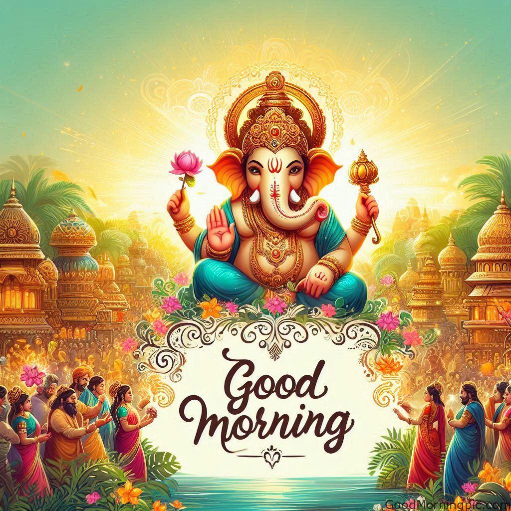 Good Morning Ganesh Chaturthi Images