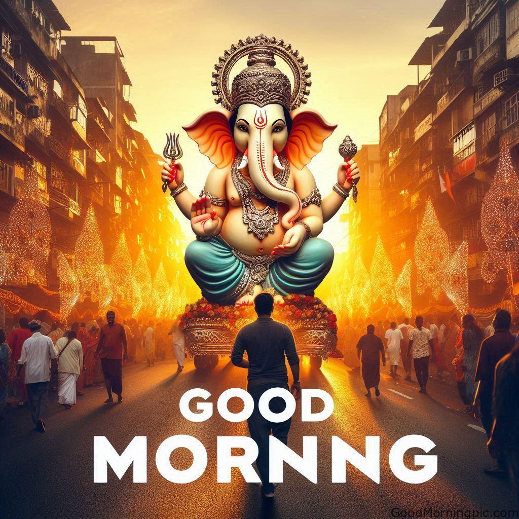 Good Morning Ganesh Chaturthi Images
