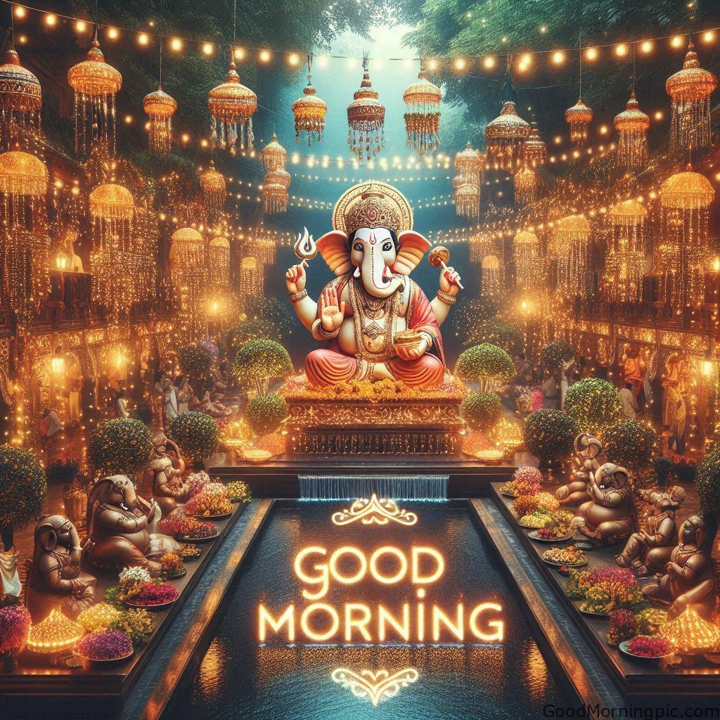 Good Morning Ganesh Chaturthi Images