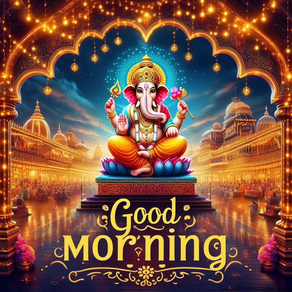Good Morning Ganesh Chaturthi Images
