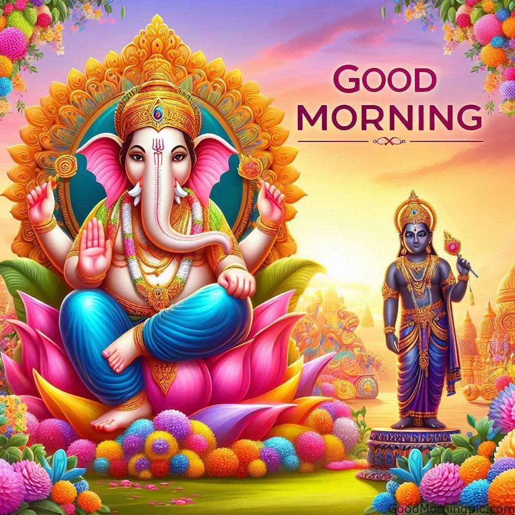 Good Morning Ganesh Chaturthi Images