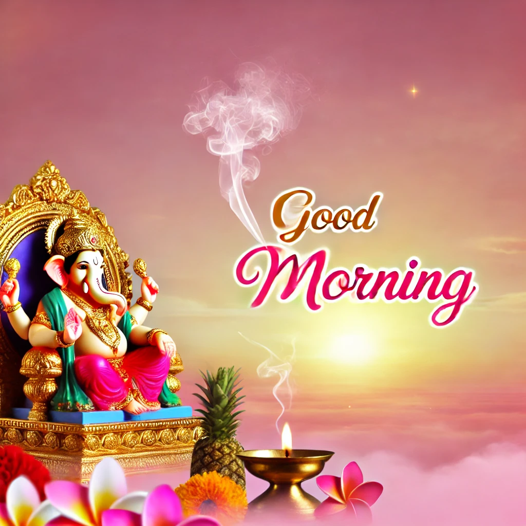 Good Morning Ganesh Ji Images