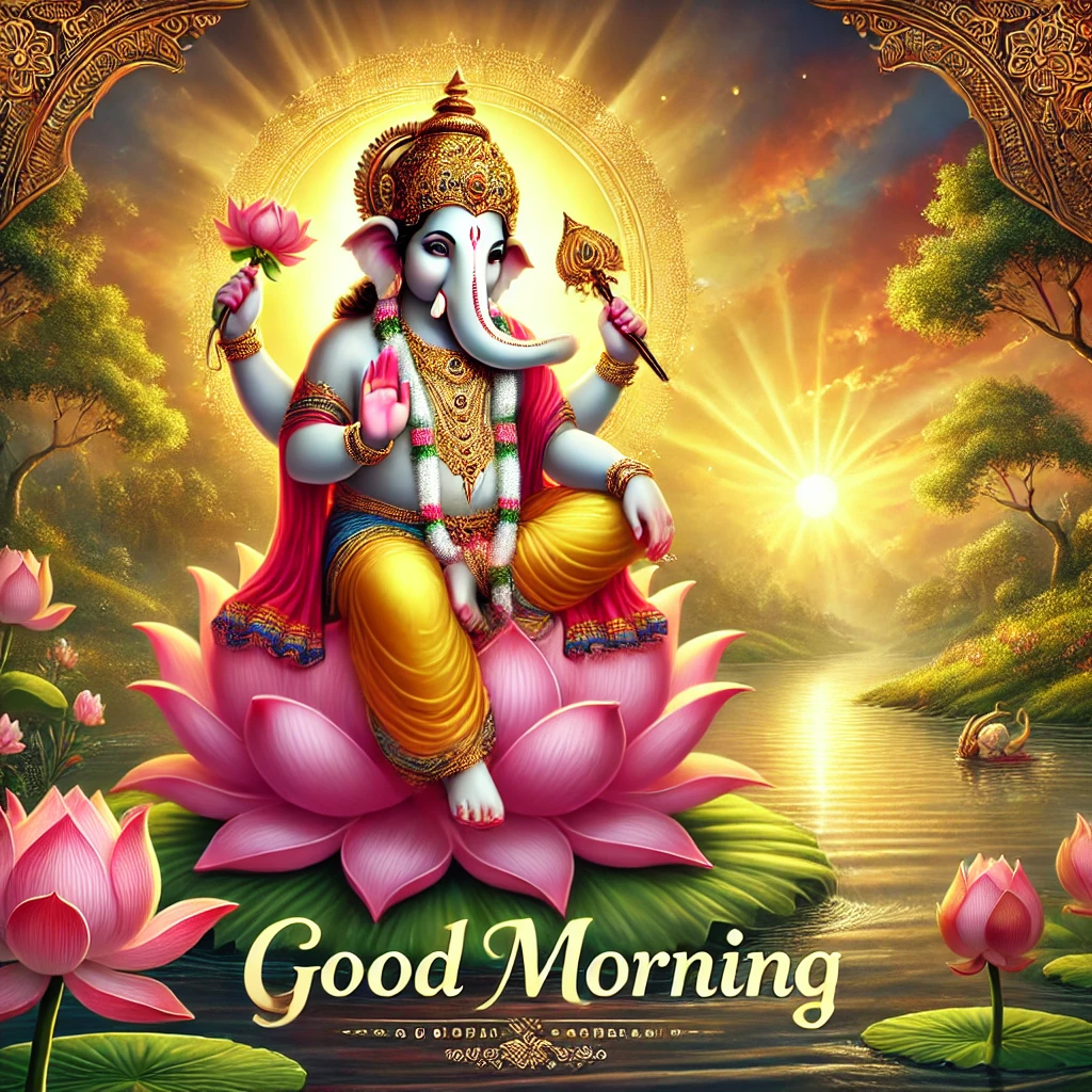 Good Morning Ganesh Ji Images
