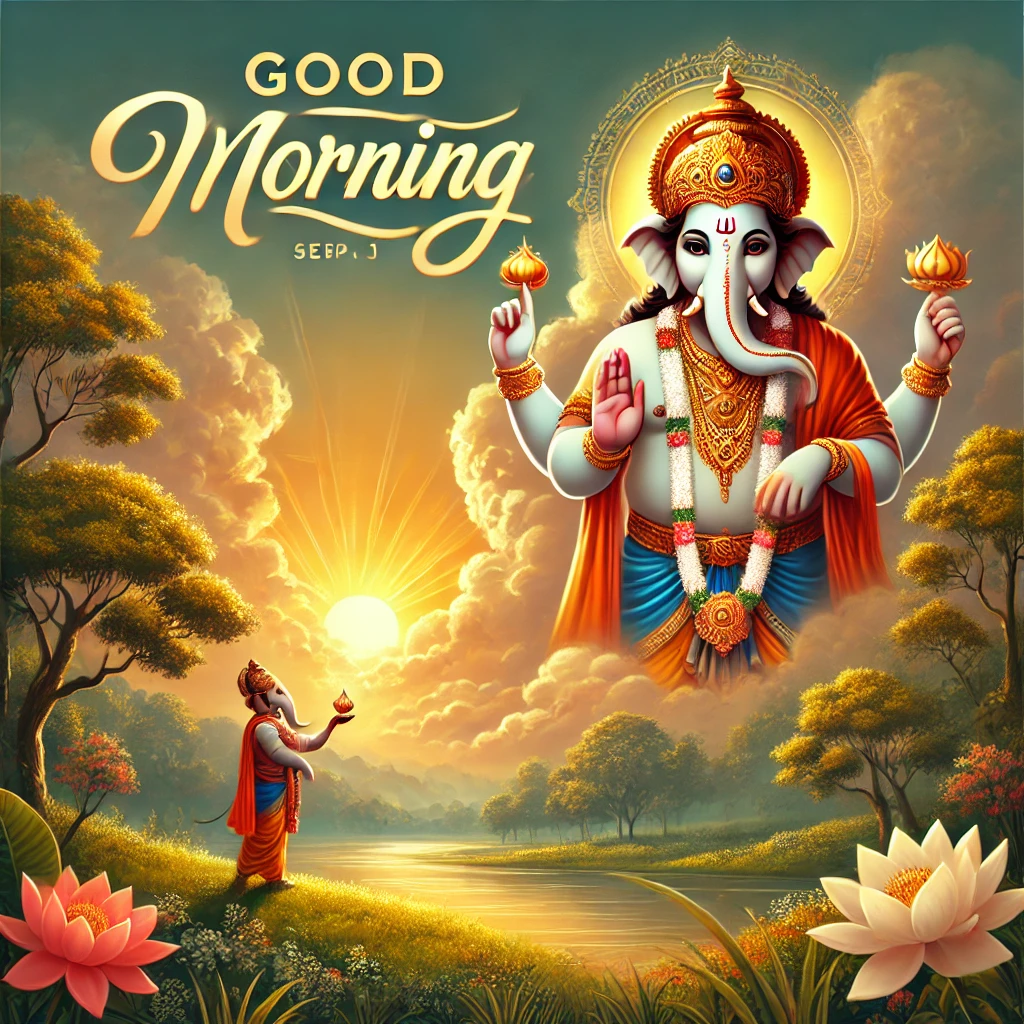 Good Morning Ganesh Ji Images