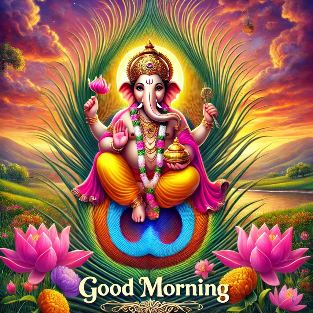 Good Morning Ganesh Ji Images