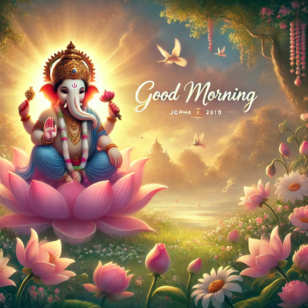 Good Morning Ganesh Ji Images