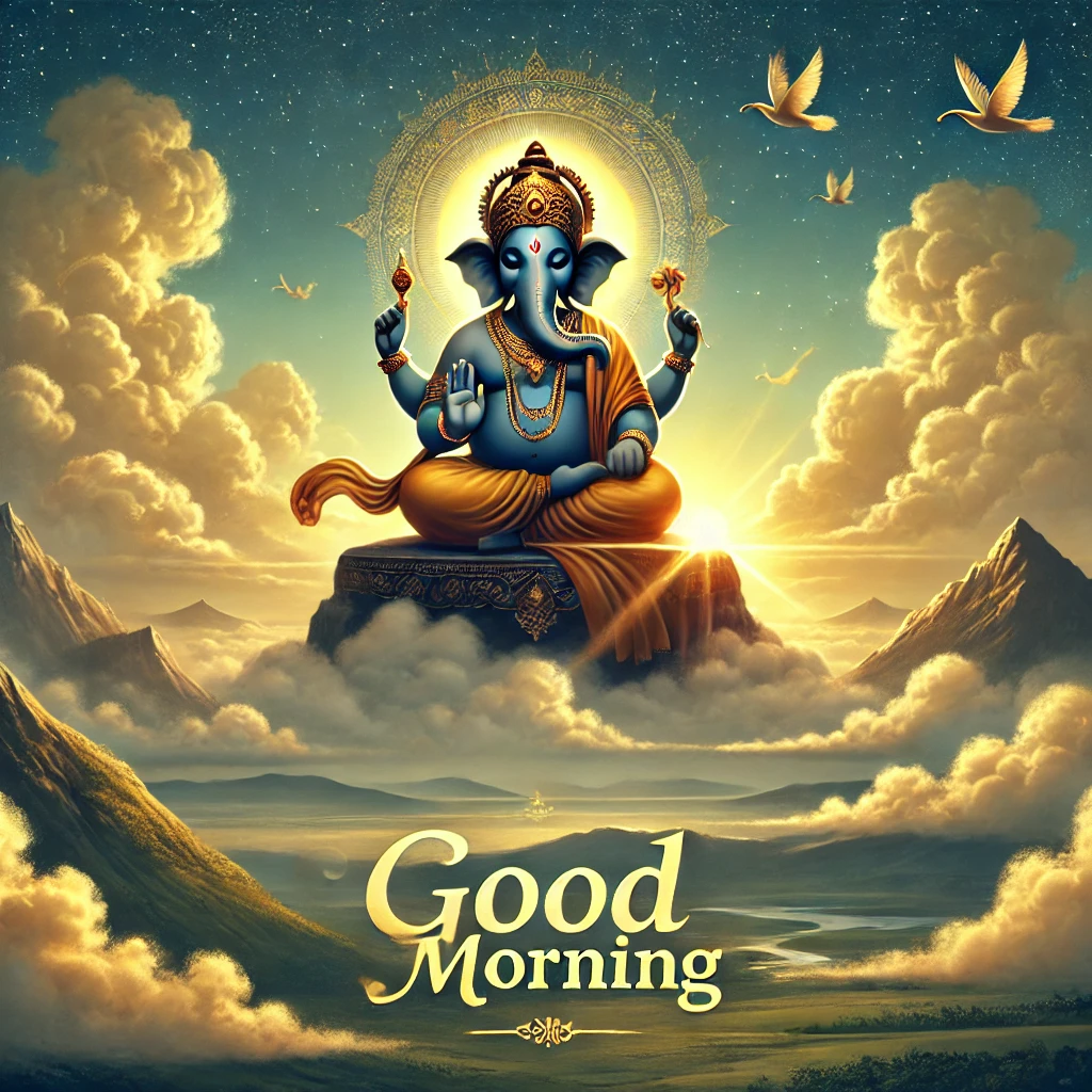 Good Morning Ganesh Ji Images