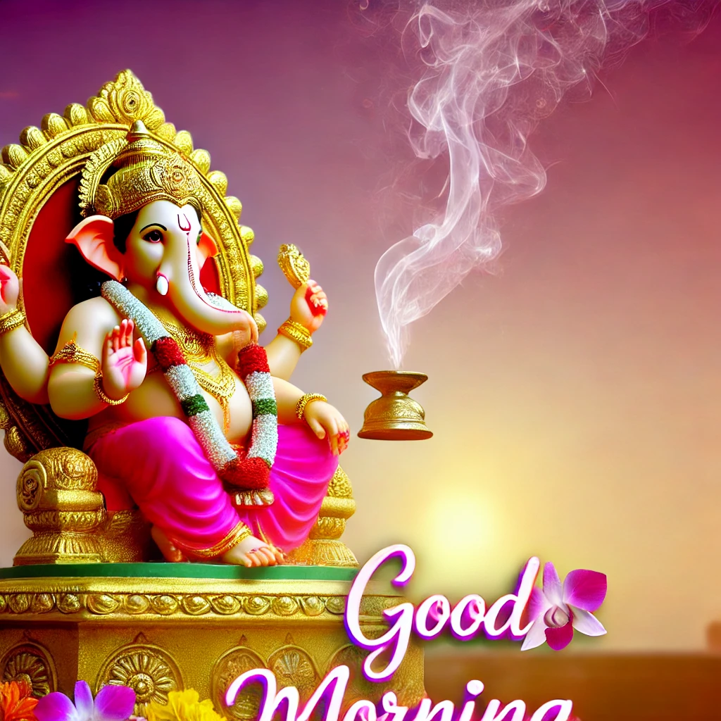 Good Morning Ganesh Ji Images