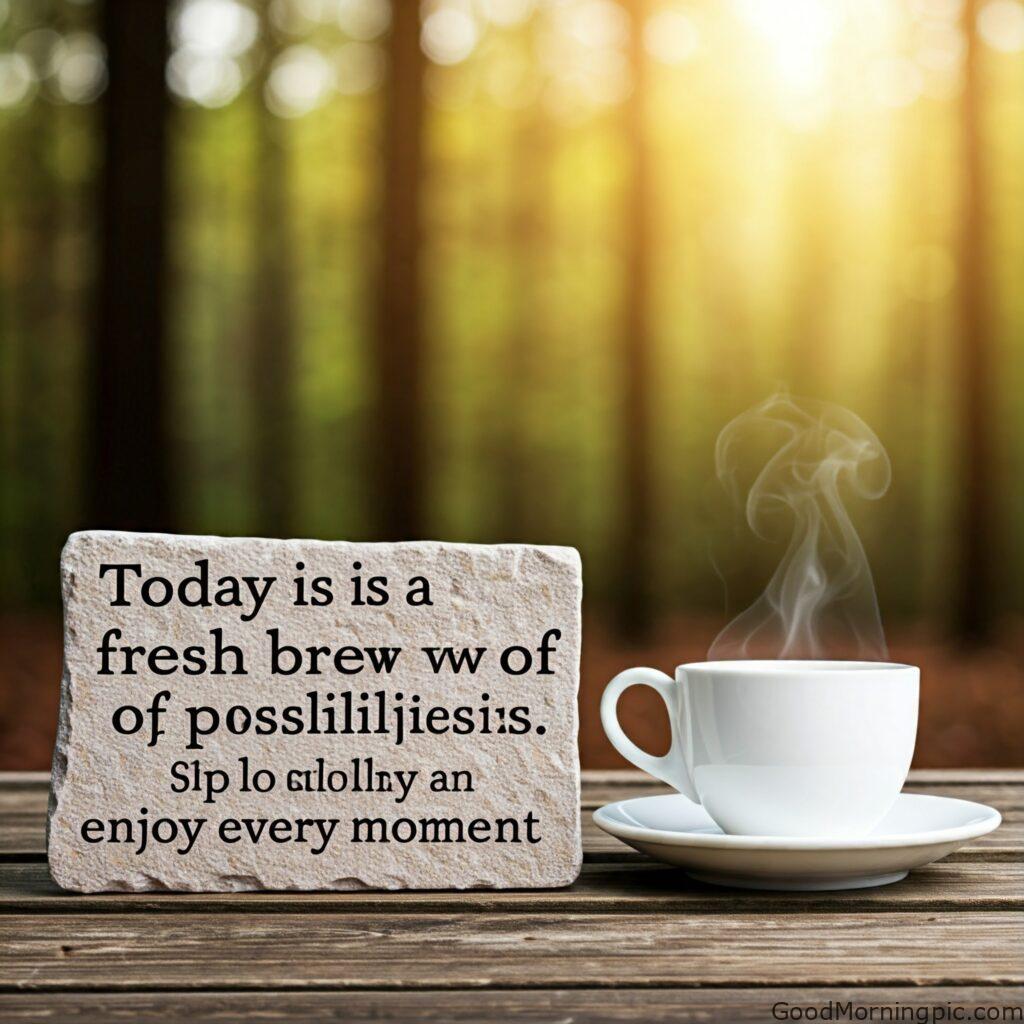 Beautiful Good Morning Coffee Images & Quotes for a Perfect Start 126 Good Morning With Coffee Quotes