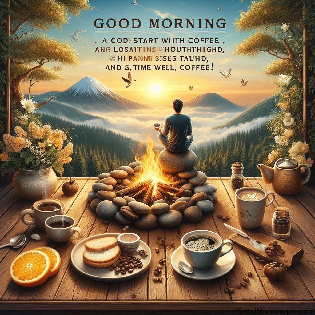 Beautiful Good Morning Coffee Images & Quotes for a Perfect Start 136 Good Morning With Coffee Quotes
