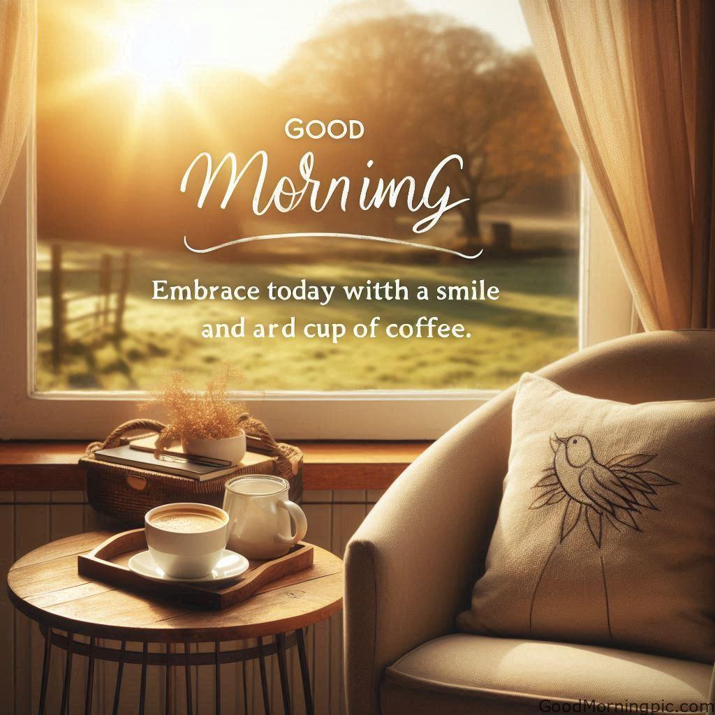 Beautiful Good Morning Coffee Images & Quotes for a Perfect Start 122 Good morning coffee wishes