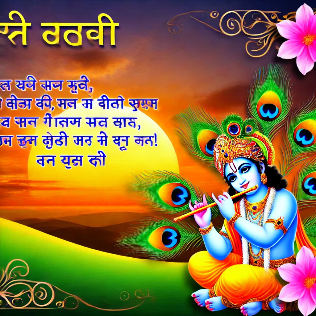 124+ Krishna Good Morning Images to Download and Share Daily 86 Hindi krisha good morning Shayari 3 Krishna Good Morning Images