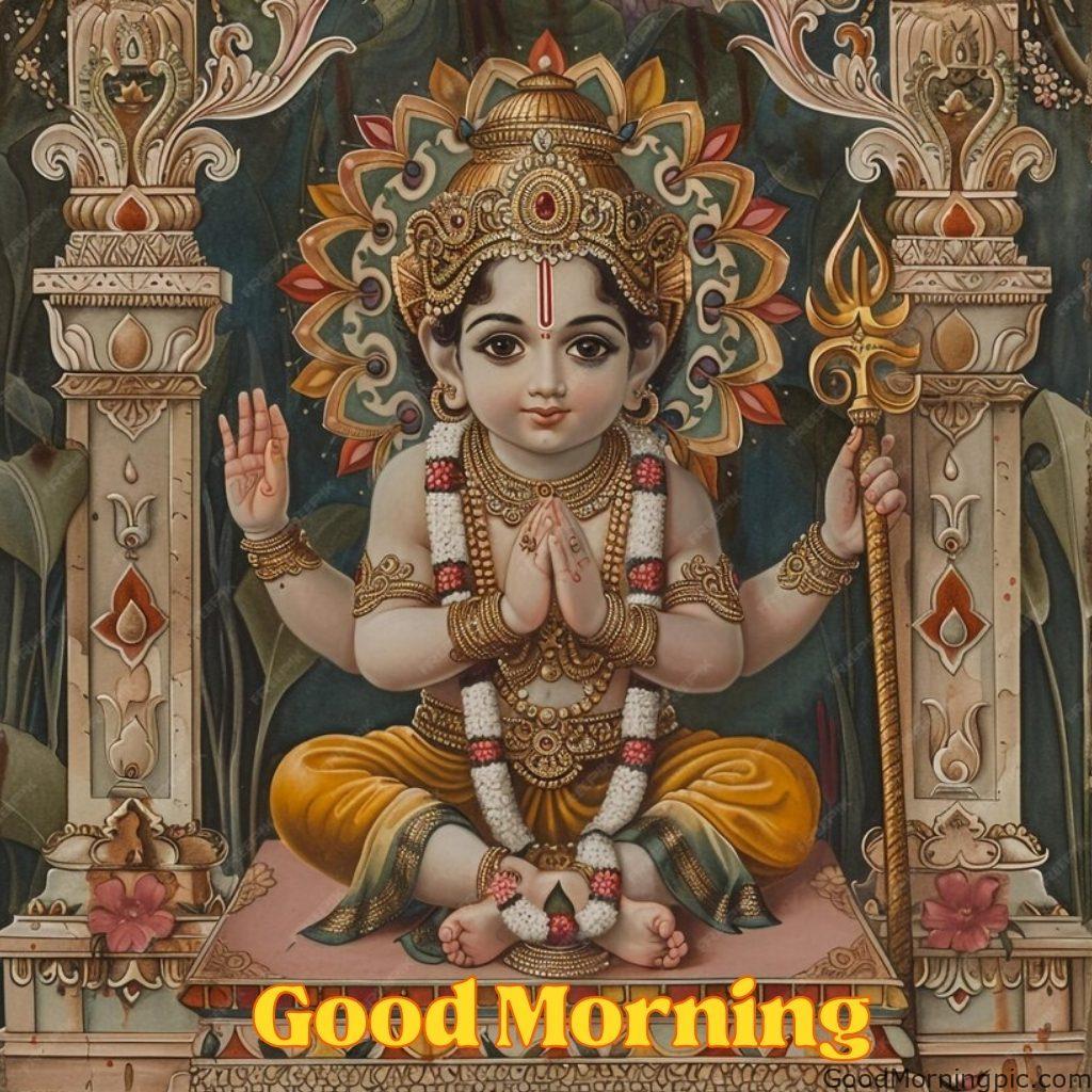 124+ Krishna Good Morning Images to Download and Share Daily 27 Krishna Bhakti Good Morning Photos 6 Krishna Good Morning Images