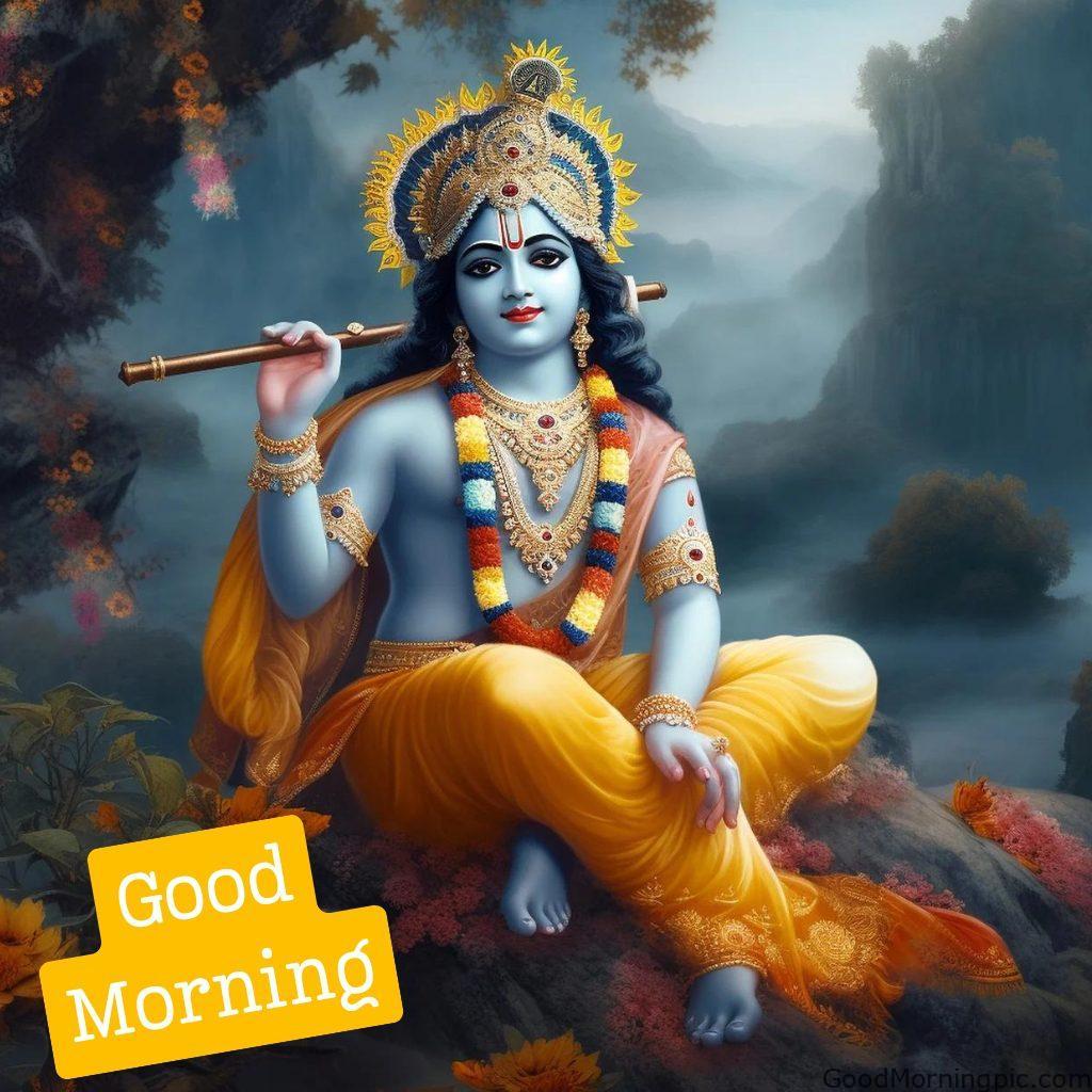 124+ Krishna Good Morning Images to Download and Share Daily 3 Krishna Good Morning Images 2 Krishna Good Morning Images