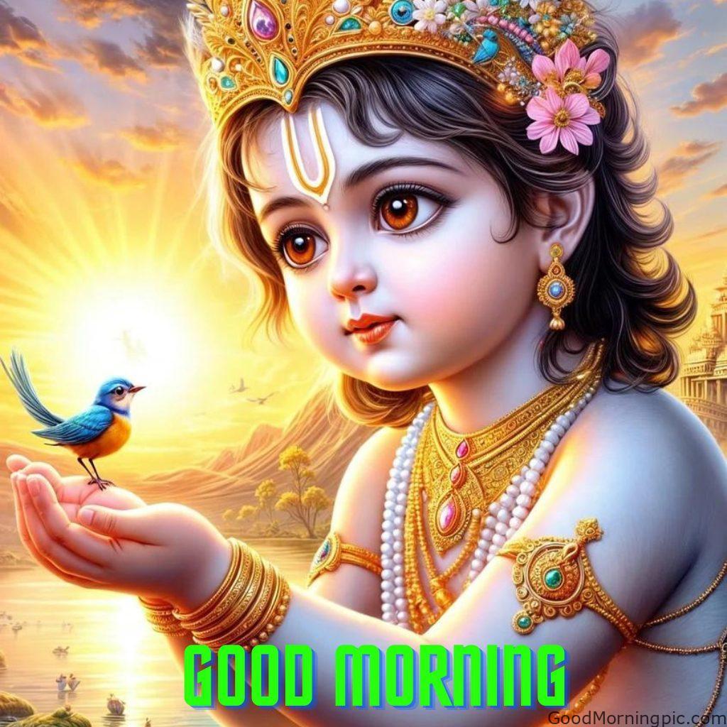 124+ Krishna Good Morning Images to Download and Share Daily 12 Krishna Good Morning Images Krishna Good Morning Images