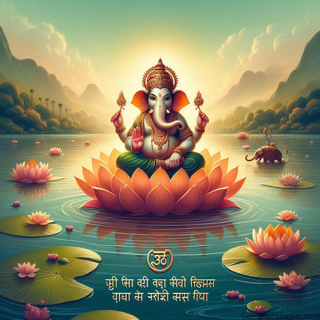Om Ganeshaya Namaha Good Morning