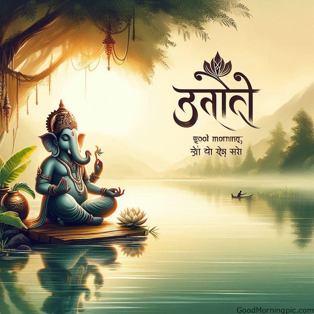Om Ganeshaya Namaha Good Morning