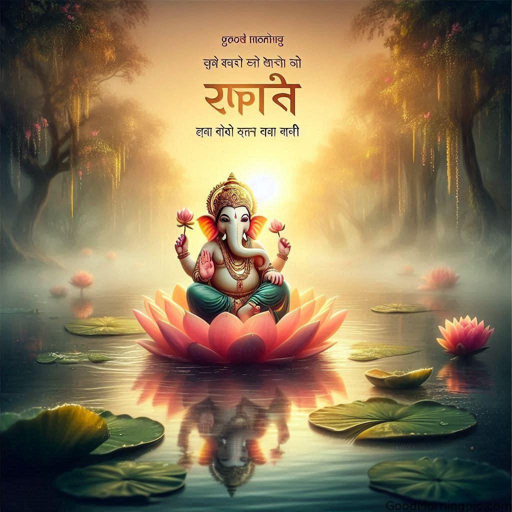Om Ganeshaya Namaha Good Morning
