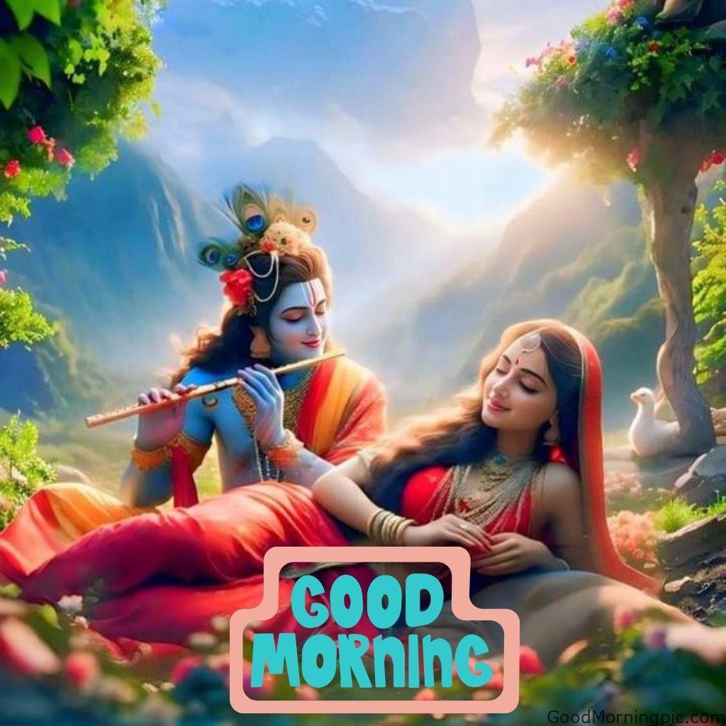 124+ Krishna Good Morning Images to Download and Share Daily 62 Radhe Krishna Morning Blessings 10 Krishna Good Morning Images