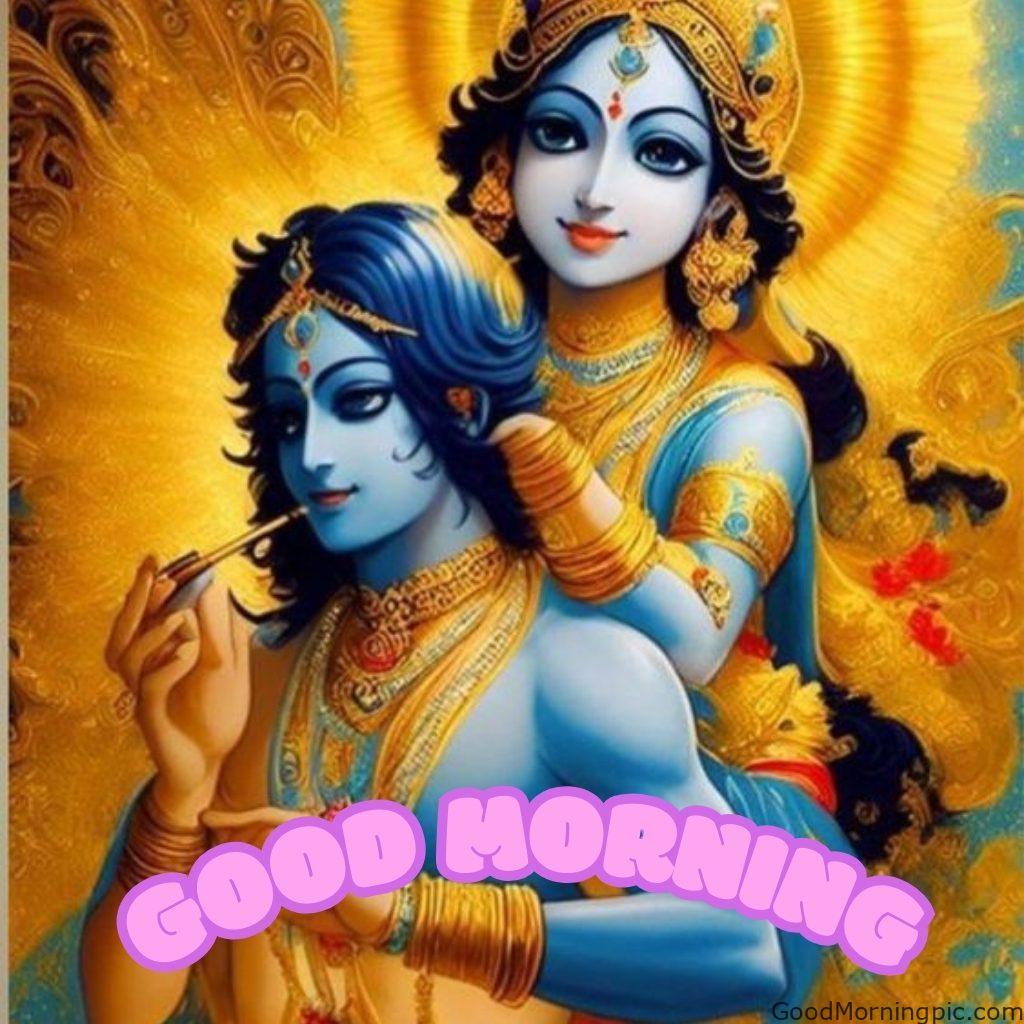 124+ Krishna Good Morning Images to Download and Share Daily 59 Radhe Krishna Morning Blessings 7 Krishna Good Morning Images