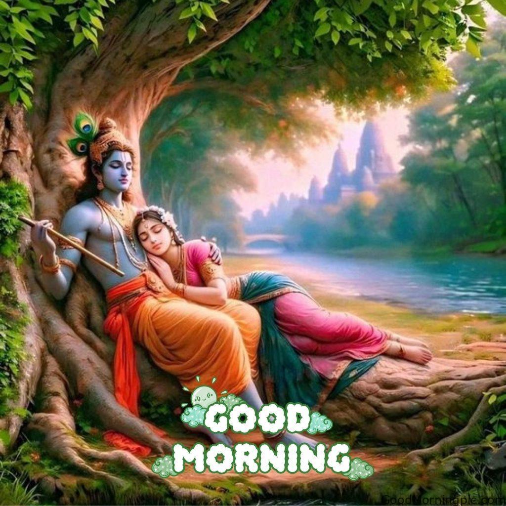 124+ Krishna Good Morning Images to Download and Share Daily 61 Radhe Krishna Morning Blessings 9 Krishna Good Morning Images
