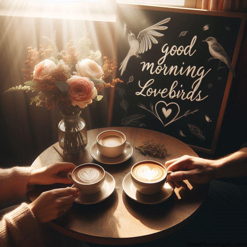 Beautiful Good Morning Coffee Images & Quotes for a Perfect Start 15 Romantic Good Morning Coffee Pic 3 Good Morning Coffee Images