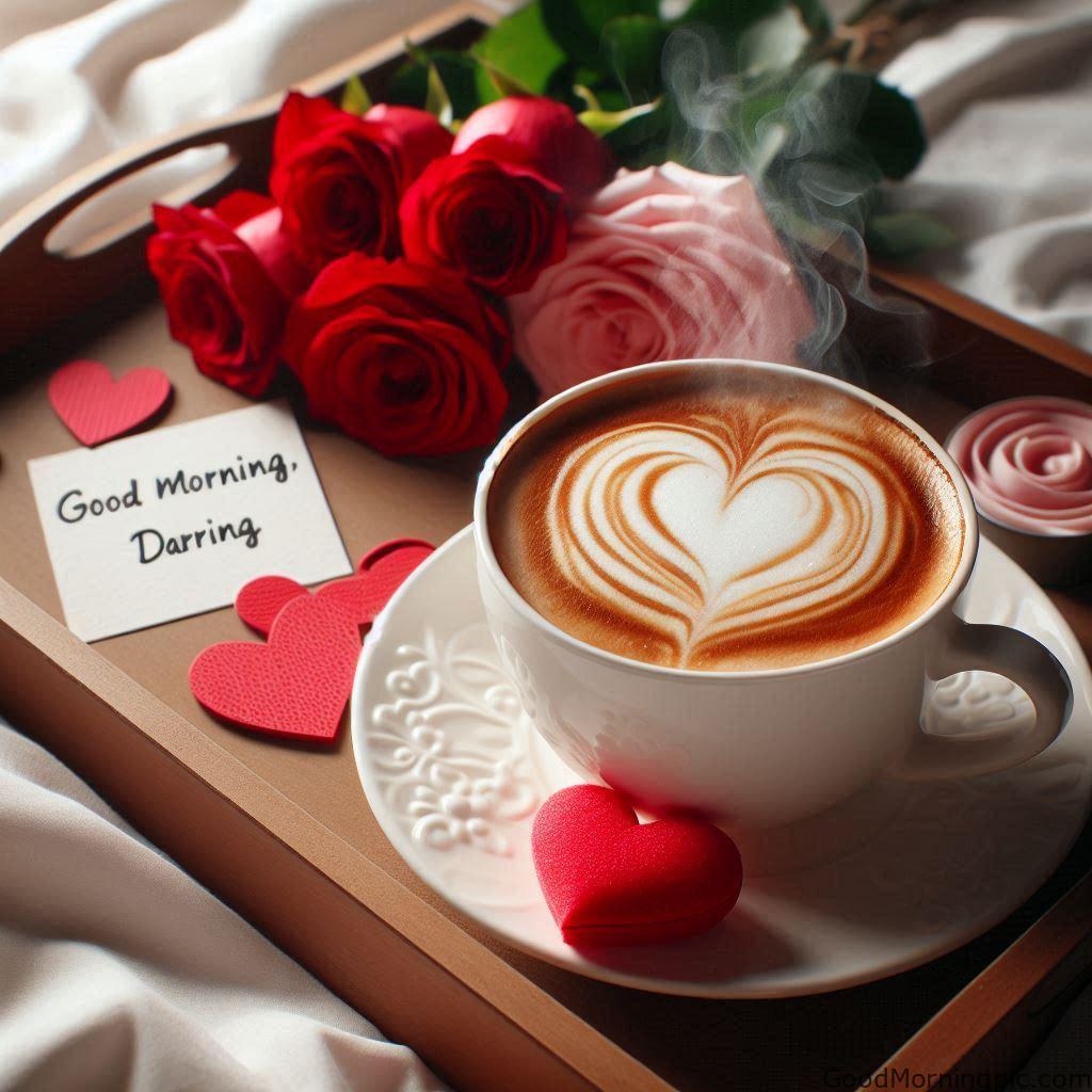 Beautiful Good Morning Coffee Images & Quotes for a Perfect Start 18 Romantic Good Morning Coffee Pic 6 Good Morning Coffee Images