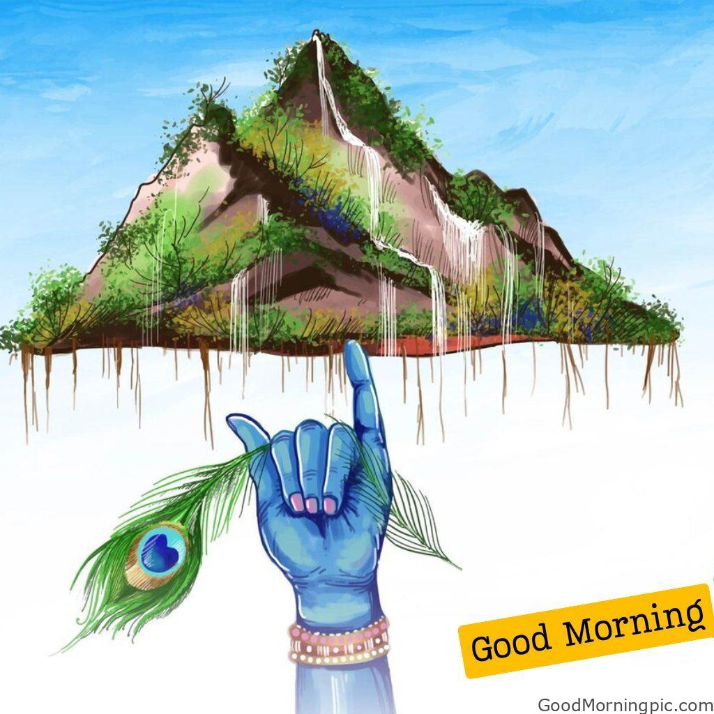 124+ Krishna Good Morning Images to Download and Share Daily 64 Shri Krishna Good Morning Wallpapers 2 Krishna Good Morning Images