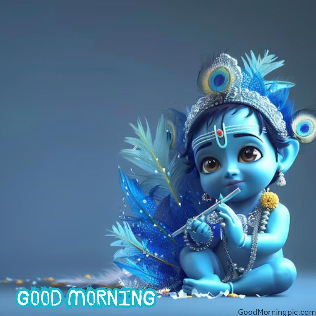 124+ Krishna Good Morning Images to Download and Share Daily 65 Shri Krishna Good Morning Wallpapers 3 Krishna Good Morning Images