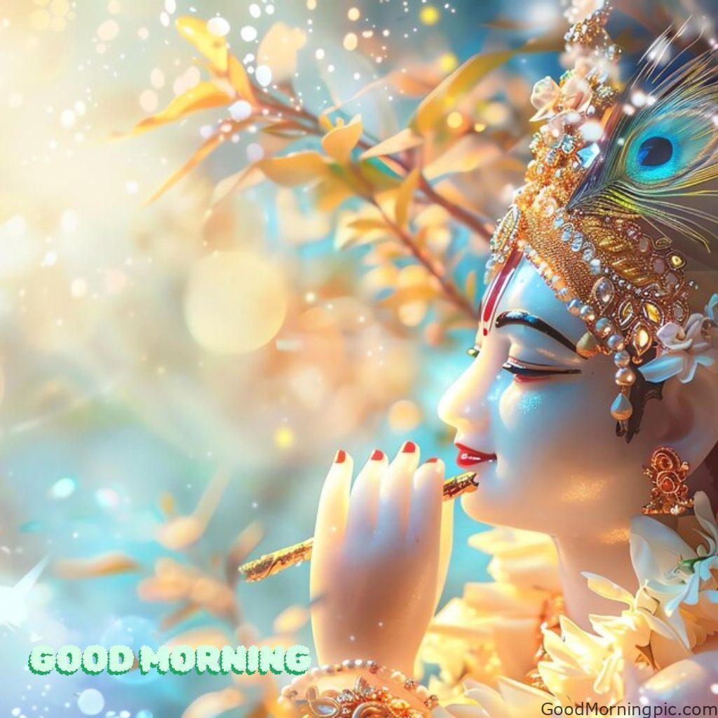 124+ Krishna Good Morning Images to Download and Share Daily 68 Shri Krishna Good Morning Wallpapers 6 Krishna Good Morning Images