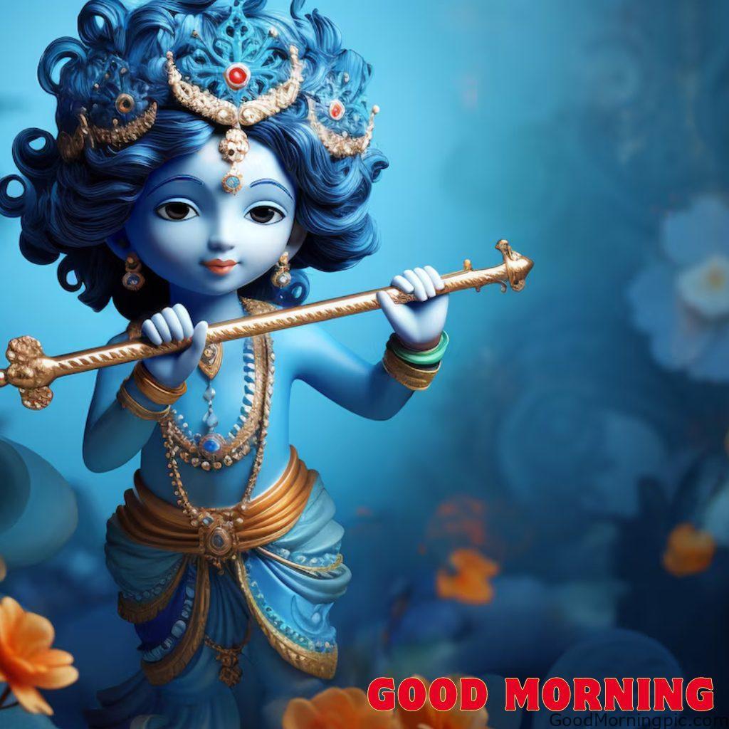 124+ Krishna Good Morning Images to Download and Share Daily 73 Shri Krishna Good Morning Wallpapers Krishna Good Morning Images