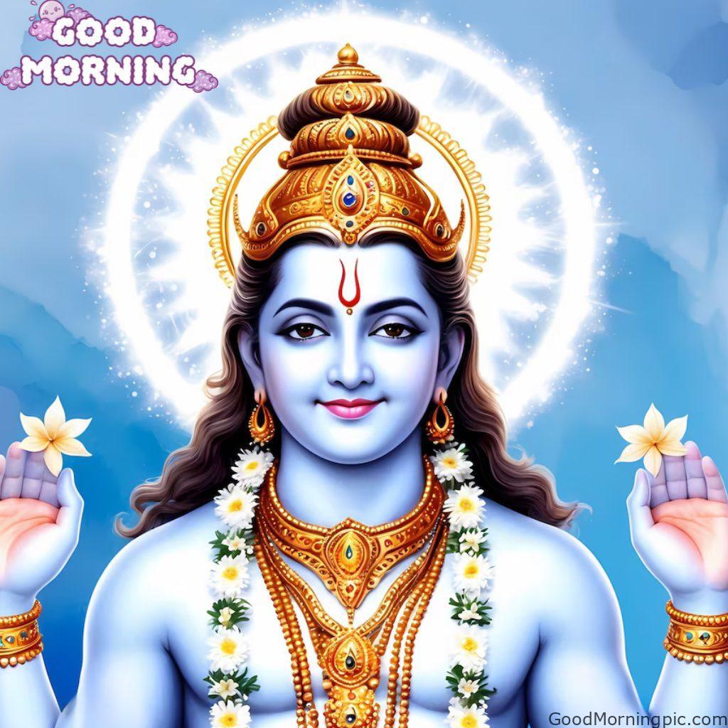 124+ Krishna Good Morning Images to Download and Share Daily 95 Spiritual Good Morning Images of Krishna 2 Krishna Good Morning Images