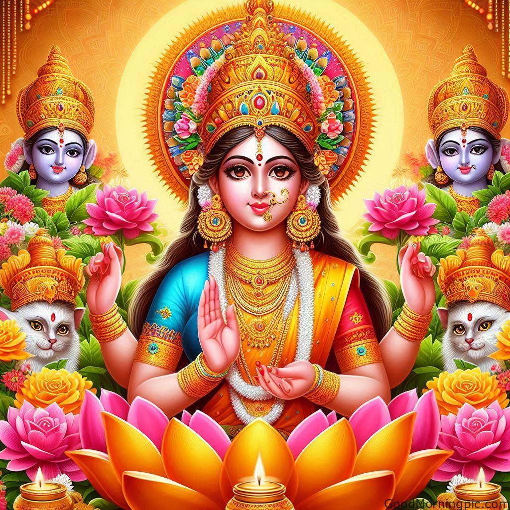 Good Morning Wishes Laxmi Mata Photos 7 Laxmi Ji