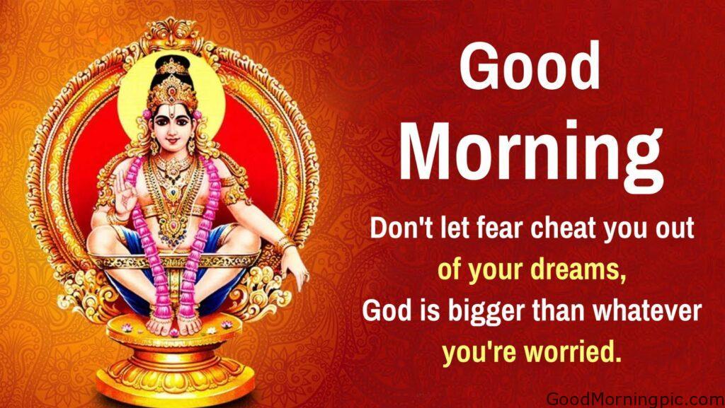 80+ Lord Ayyappa Good Morning Images 58 Lord Ayyappa images with quotes 11 Ayyappa