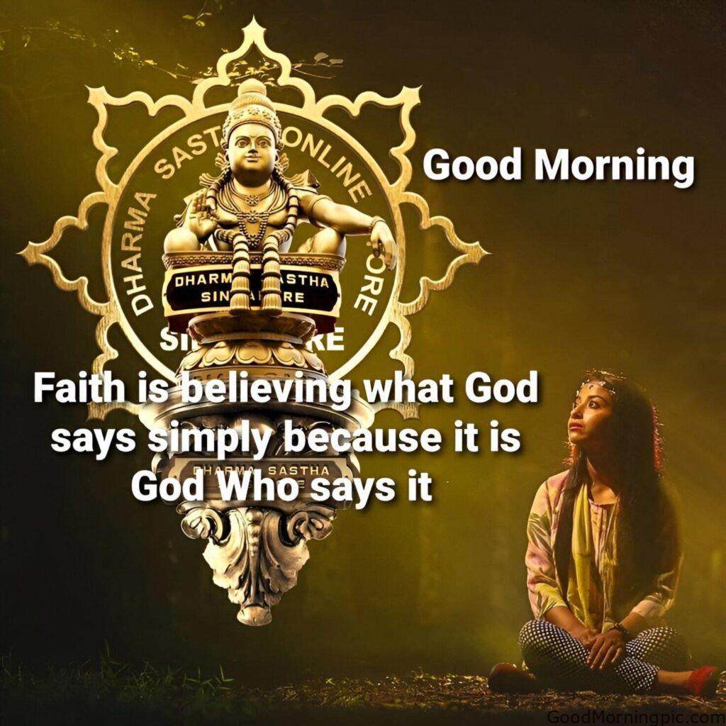 80+ Lord Ayyappa Good Morning Images 56 Lord Ayyappa images with quotes 9 Ayyappa