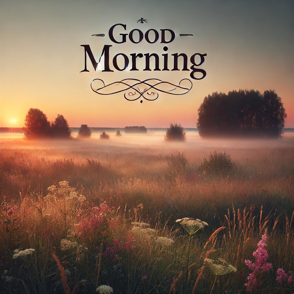 Nature Beautiful Good Morning Scenery Images 43 dawn breaking over tranquil fields 3 good morning