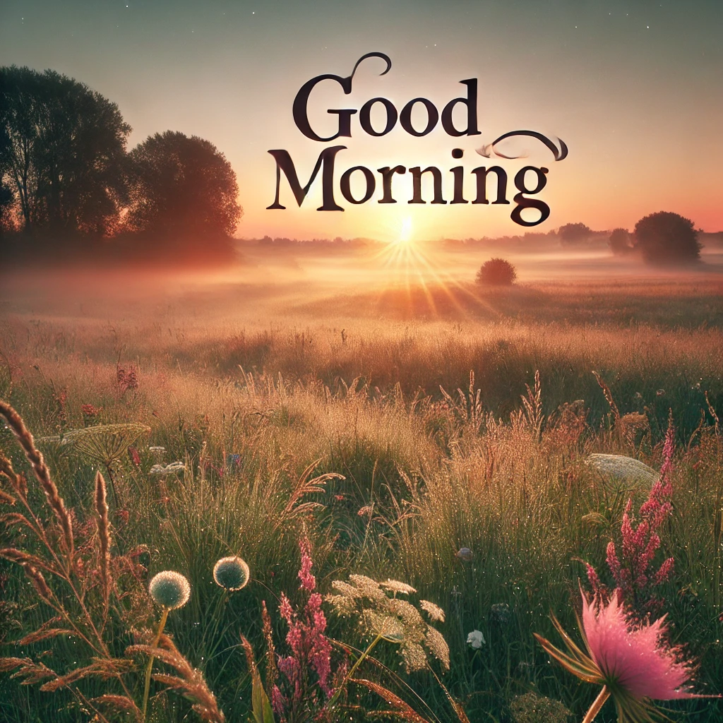 Nature Beautiful Good Morning Scenery Images 44 dawn breaking over tranquil fields 4 good morning