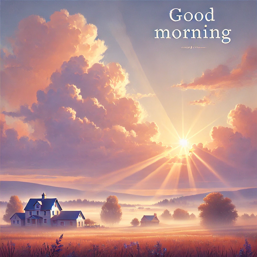 Nature Beautiful Good Morning Scenery Images 19 peaceful countryside sunrise photography