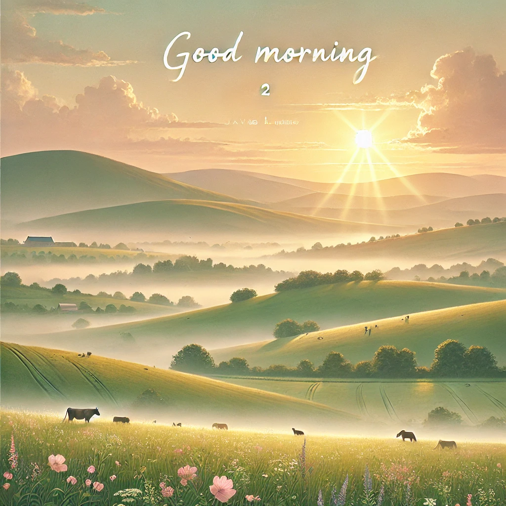 Nature Beautiful Good Morning Scenery Images 21 peaceful countryside sunrise photography