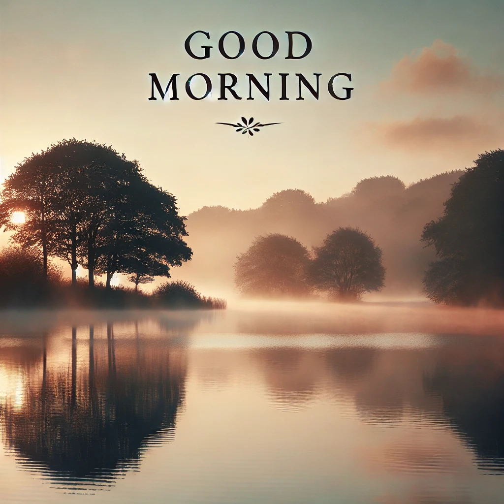 Nature Beautiful Good Morning Scenery Images 15 serene morning lake with misty background