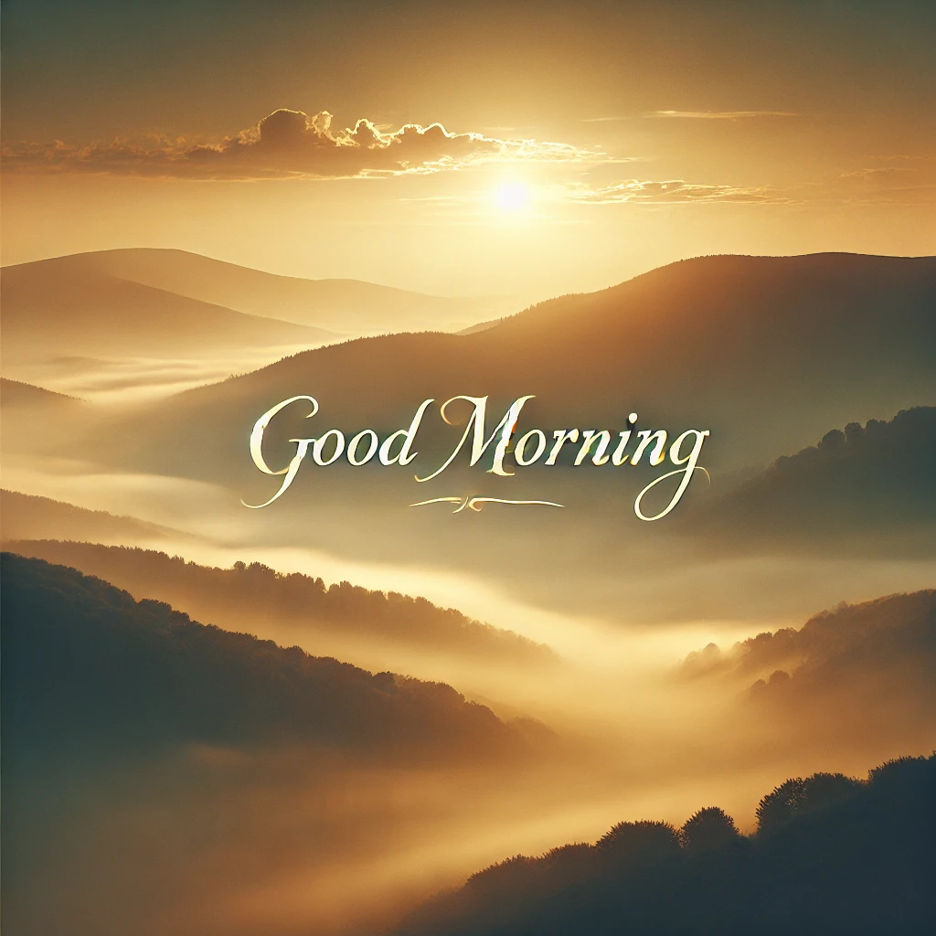 Nature Beautiful Good Morning Scenery Images 29 sunrise over foggy hills landscape photo