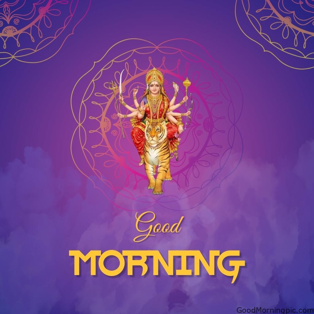 70+ Good Morning Santoshi Maa image with blessed morning 22 Good Morning Beautiful Santoshi Maa pictures 2 Good Morning