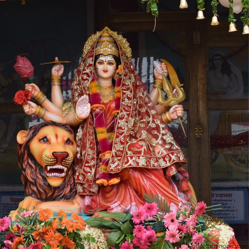 70+ Good Morning Santoshi Maa image with blessed morning 14 Good Morning Santoshi Maa images 3 Good Morning
