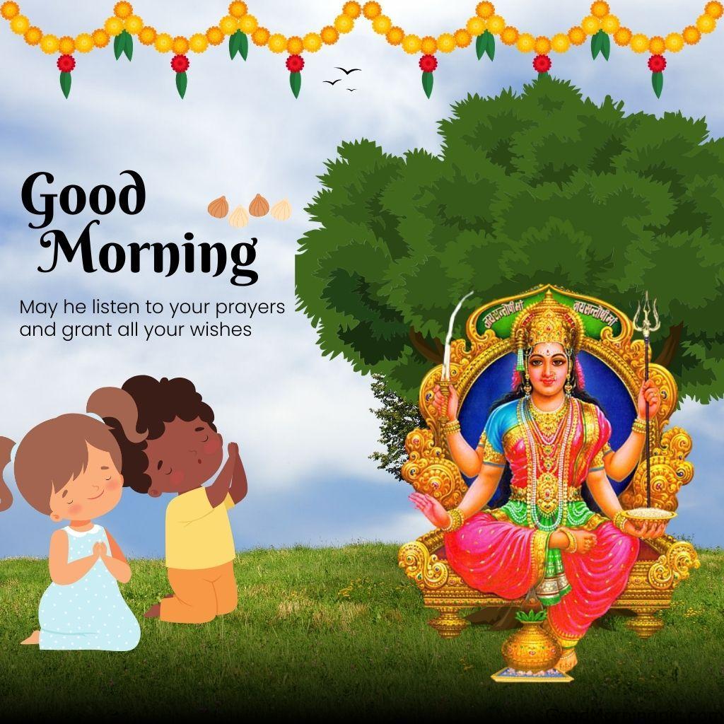 70+ Good Morning Santoshi Maa image with blessed morning 17 Good Morning Santoshi Maa images 6 Good Morning
