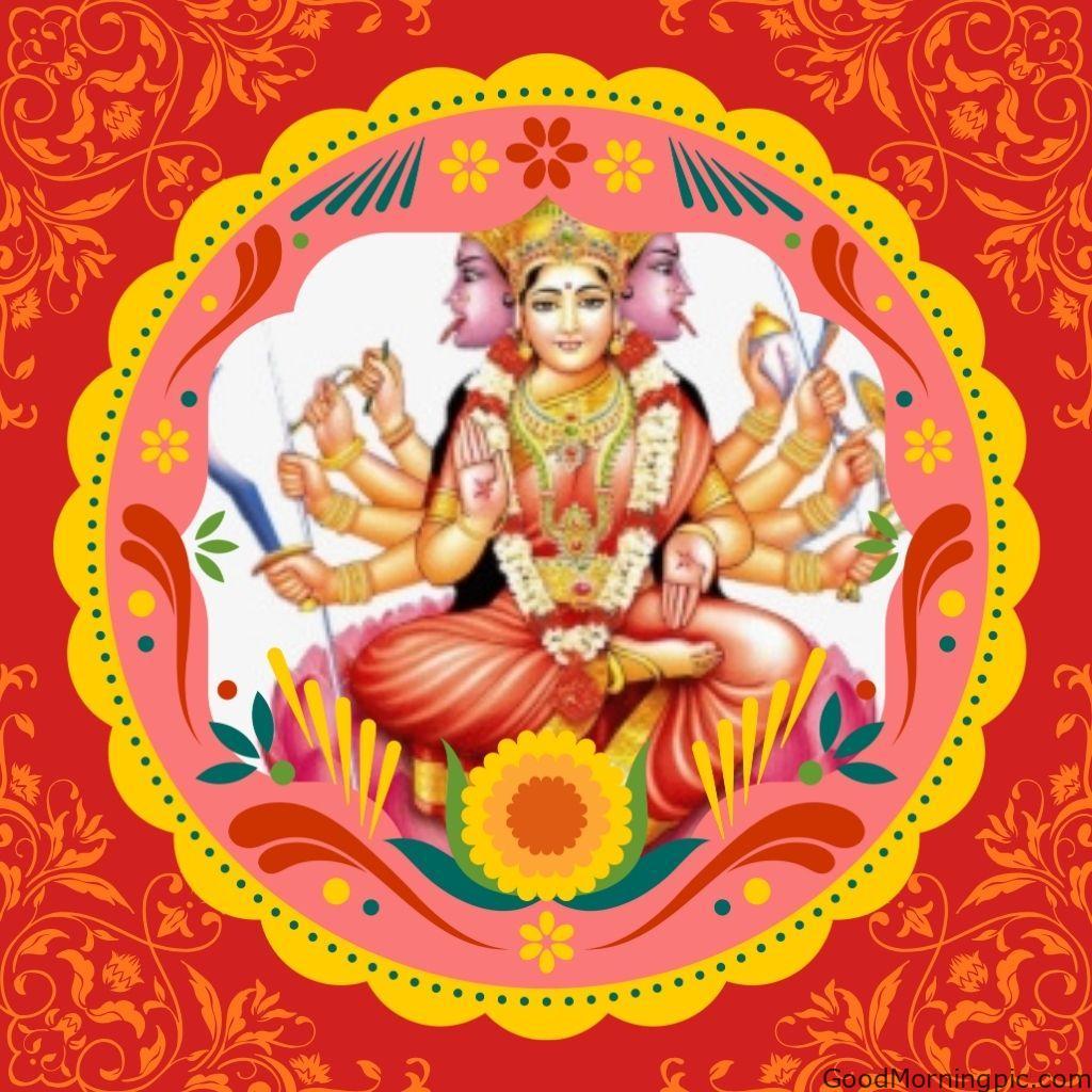 70+ Good Morning Santoshi Maa image with blessed morning 19 Good Morning Santoshi Maa images 8 Good Morning
